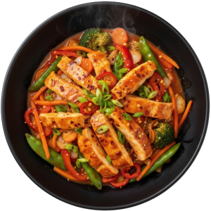 Hähnchenfleisch (scharf)