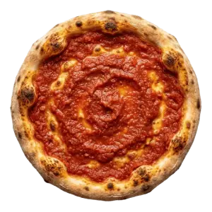 Pizza Pane mit Tomatensauce