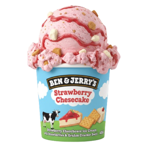 Ben&Jerry's Strawberry Cheesecake