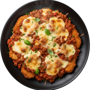 Schnitzel Bolognese